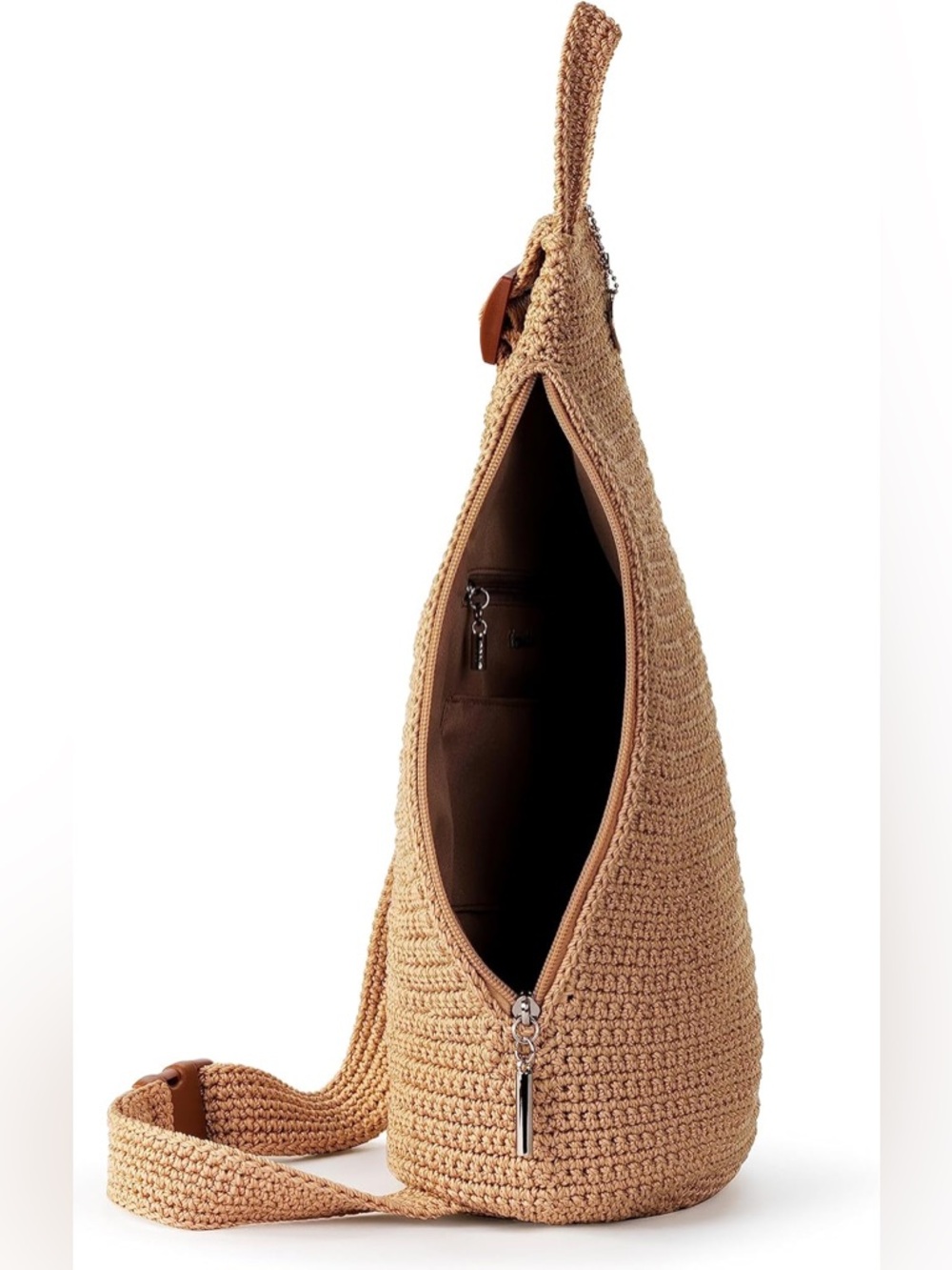The Sak Geo Sling bag Tan - Picture 7 of 9